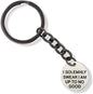 Emerald Park Jewelry I Solomnly Swear I am up to No Good Charm Keychain