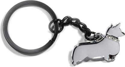 Dave The Bunny Corgi Keychain - Corgi gifts for Corgi Lovers Women and Men will Love a Great Dog Keychain Corgie Lovers Gift and Amante de los Corgis et Amante de los Perros