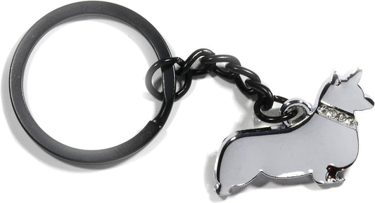 Dave The Bunny Corgi Keychain - Corgi gifts for Corgi Lovers Women and Men will Love a Great Dog Keychain Corgie Lovers Gift and Amante de los Corgis et Amante de los Perros