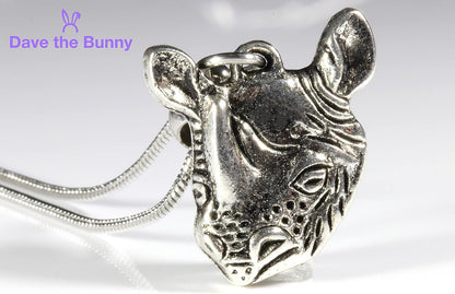 Rhinoceros Jewelry - Animal Lover Gifts and Animal Necklaces for Men with a Rhino for Jewelry as a Rhinoceros Necklace Animal Pendents and Anchor Jewelry for Women as an Animal Necklace
