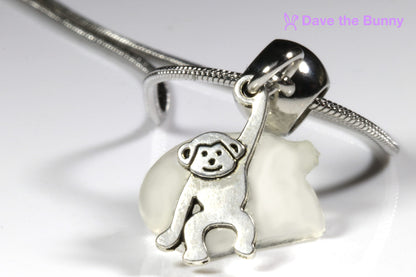 Dave The Bunny Monkey Cartoonish Necklace