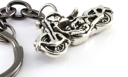 Motorcycle Keychain | Harley Motorcycle Charm Keychain