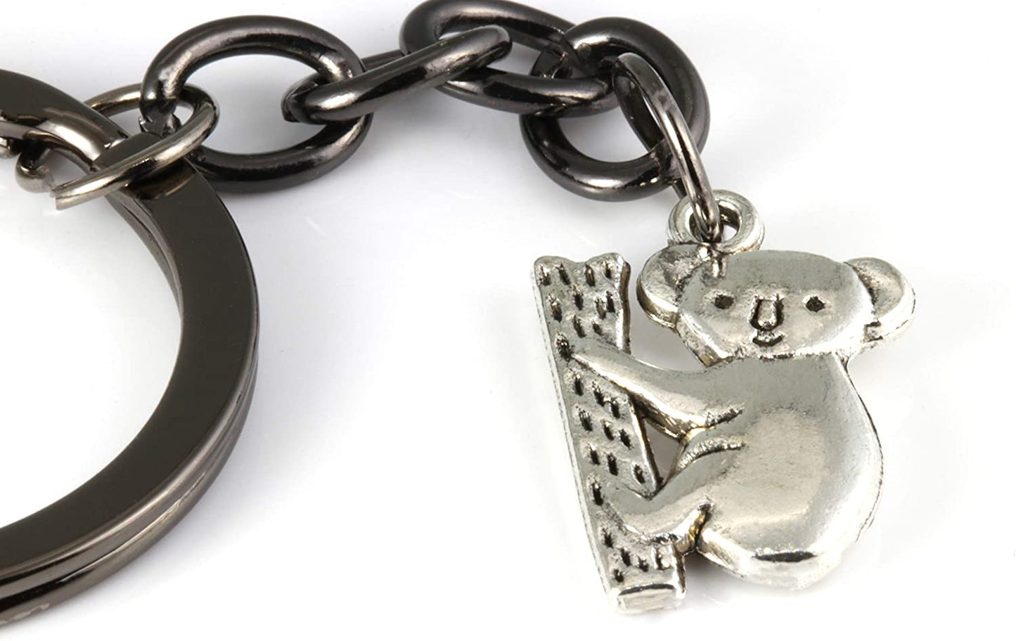 Koala Keychain | Koala of Australia Keychain or Koala Key Chain that make Perfect Koala Items to Give or Koala Party Favors for Friends Men or Women or Fans of a Koala Bear Jewelry