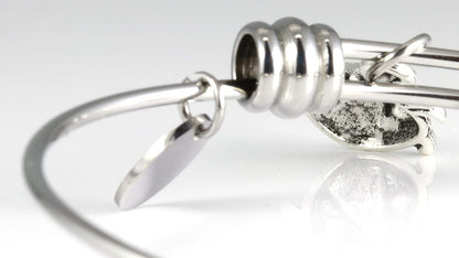 Lady Bug Bracelet for Women | Ladybugs Jewelry Hypoallergenic Stainless Steel Bangle for Sensitive Skin Great Lady Bug Bracelets and Ladybug Things for Women and Ladybug Charm Bracelet for Women