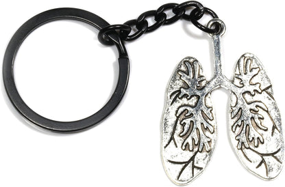 Respiratory Therapist Gifts Lungs - Lung Keychain or RT Keychain with a Lung Keychain Anatomy or Breathe Key Chain Great Respiratory Therapist Bulk gifts for Respiratory Care Week Gifts