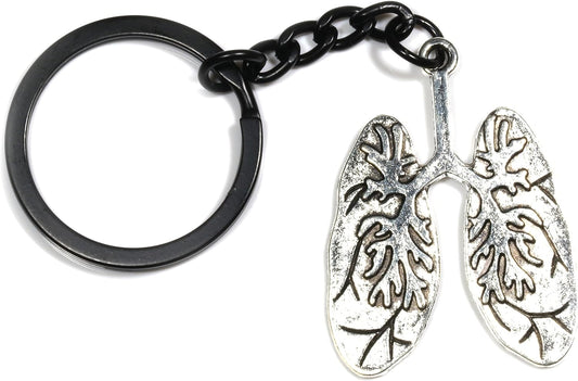 Respiratory Therapist Gifts Lungs - Lung Keychain or RT Keychain with a Lung Keychain Anatomy or Breathe Key Chain Great Respiratory Therapist Bulk gifts for Respiratory Care Week Gifts