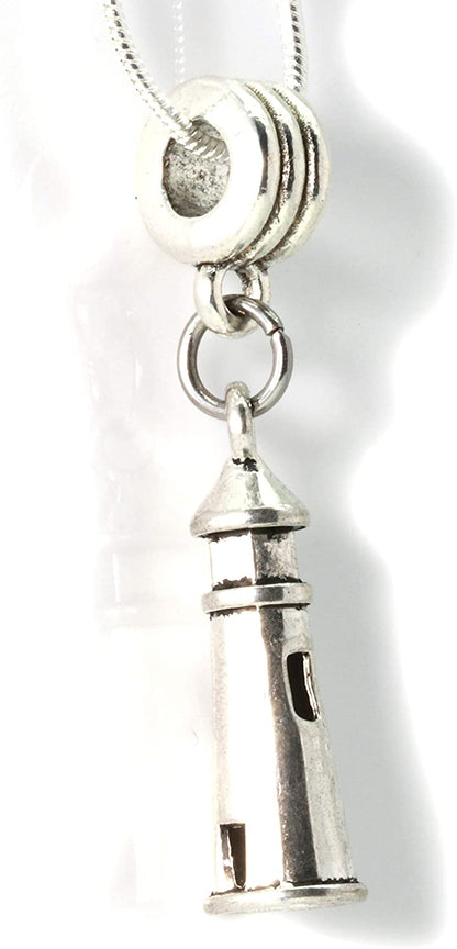 Lighthouse Pendant | Lighthouse Necklace for Women or Men Lighthouse Jewelry is a Great Symbolism Necklace or a Hope Necklace or Hope Light to Guide Anyone through Troubled Times Lighthouse Gifts