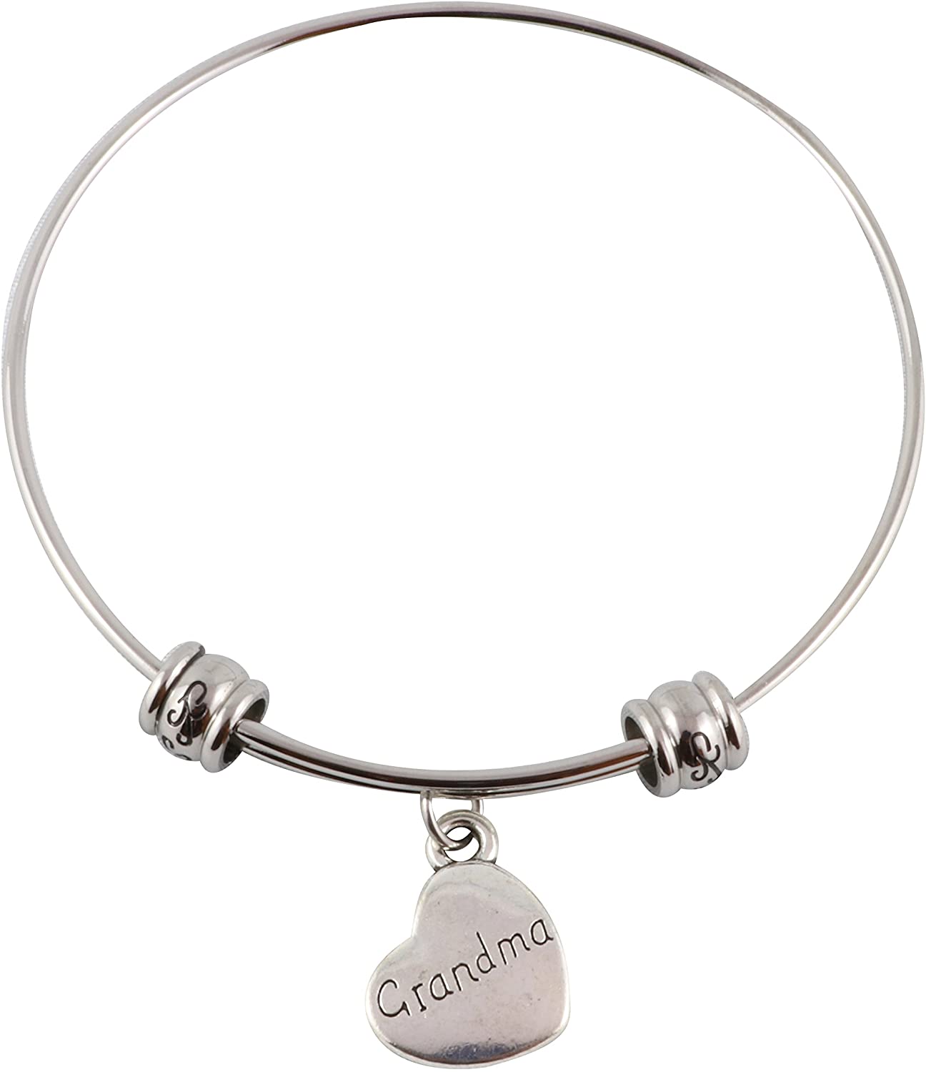 Grandma Heart Fancy Bangle
