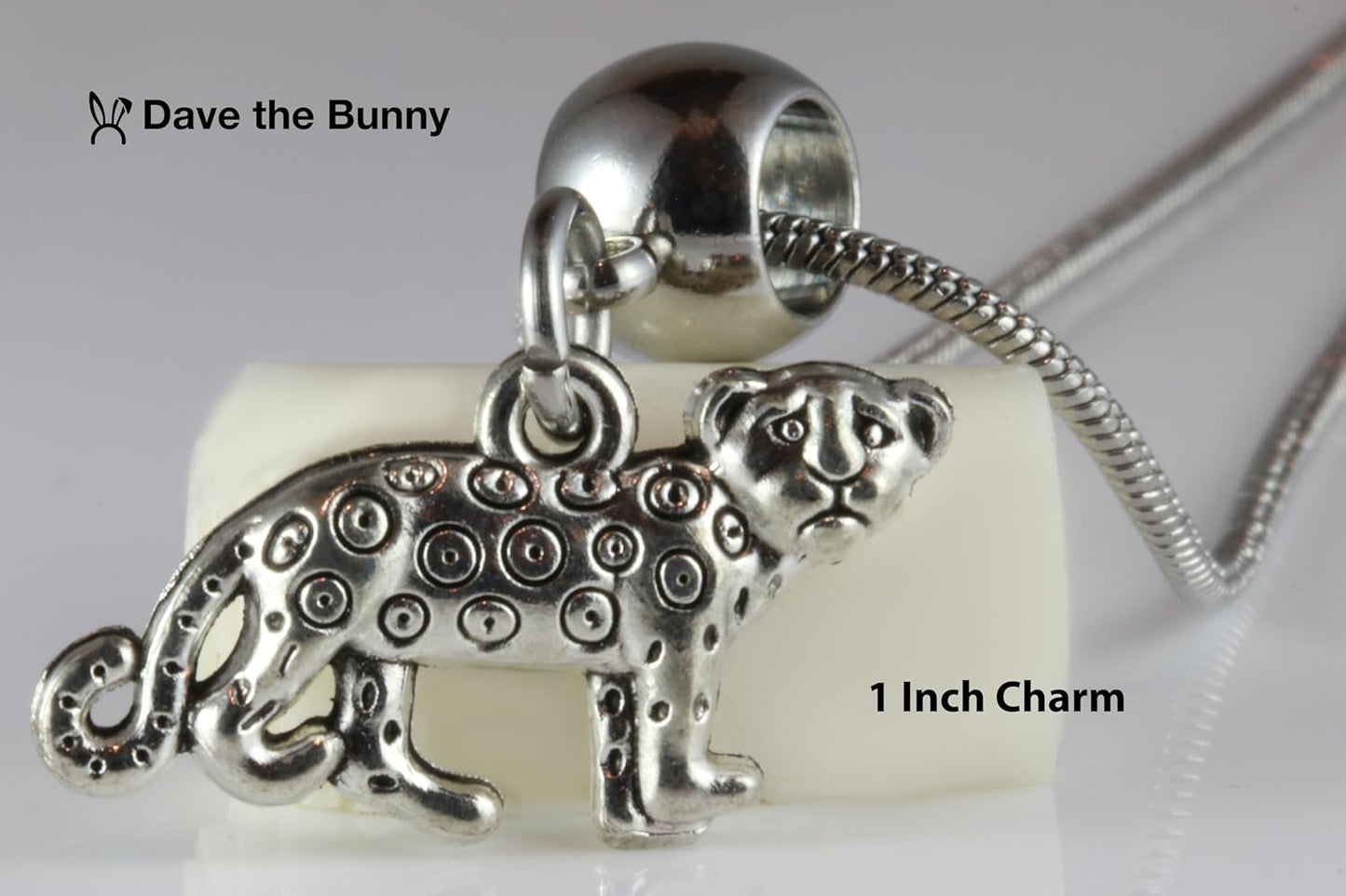 Dave The Bunny Leopard Gifts for women - Or Cheetah Gifts for Women - Ideal Cheetah Print Gifts for Women - Stylish and Elegant Cheetah Print Jewelry or Great Cheetah Stuff