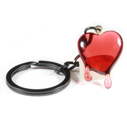 Dave The Bunny Checkered Keychain - Racing Keychain or Car Racing Gifts for Men and Women a Beautiful Checkered Heart Keychain