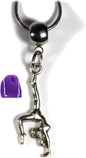 Gymnastics Necklace - Gymnastics Gifts Bulk and Dancer Gifts for Dance Recital and Gymnastics Stuff or Ballet Gifts for Teens Makes great Gymnastic Accessories and Gymnastic Party Supplies