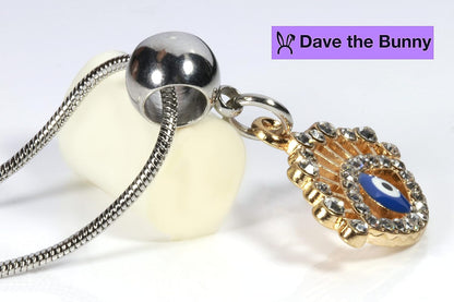 Evil Eye Necklace - Evil Eye Jewelry that will impress as an Evil Eye Necklace for Women or Evil Eye Pendant as a Protection Necklace. This Gold Evil Eye Necklace is Evil Eye Jewelry for Women