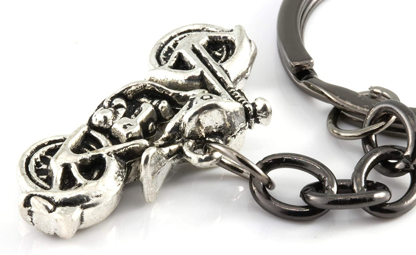 Motorcycle Keychain | Harley Motorcycle Charm Keychain