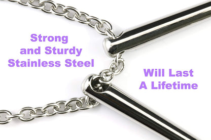 Drumstick Necklace for Men | Drummer Gifts Women Stainless Steel Pendant Necklace Charm Jewelry