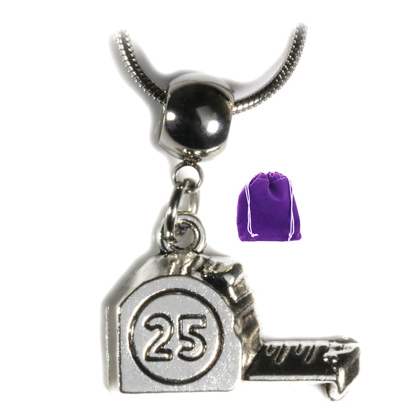 Tape Measure Charm Necklace - Tool Charms for the Handyman or HandyWoman a Great Gift for a Carpenter or Grandpa Jewelry Charm Great for the Jack of All Trades and those that Measure Twice Cut Once