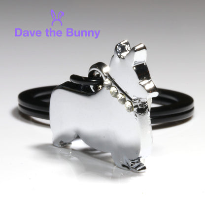 Dave The Bunny Corgi Keychain - Corgi gifts for Corgi Lovers Women and Men will Love a Great Dog Keychain Corgie Lovers Gift and Amante de los Corgis et Amante de los Perros