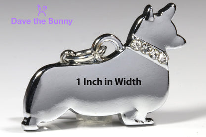 Corgi Charm - Corgi Gifts for Corgi Lovers Women and Men a Corgi Shoe Charm or for a Dog Keychain Great Corgi Keychain and Corgi Stuff or Dog Charms and Animal Charms and Corgie Lovers Gift Corgi Mom