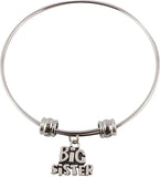 Emerald Park Jewelry Big Sister Bracelet | Fancy Bangle