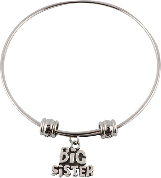Emerald Park Jewelry Big Sister Bracelet | Fancy Bangle