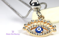 Evil Eye Necklace - Evil Eye Jewelry that will impress as an Evil Eye Necklace for Women or Evil Eye Pendant as a Protection Necklace. This Gold Evil Eye Necklace is Evil Eye Jewelry for Women