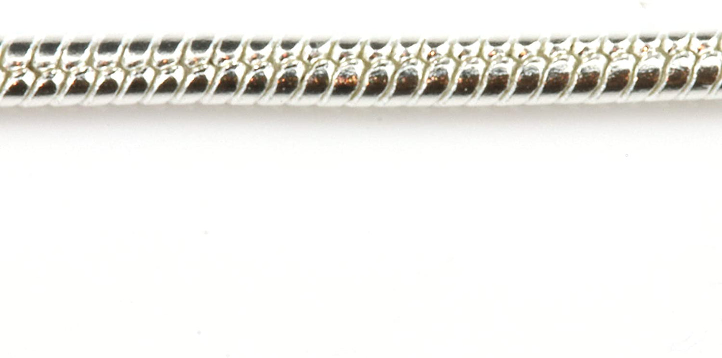 Koi Fish Coi Charm Snake Chain Necklace