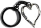 Dave The Bunny Heart Keychains for Women - Crooked Heart Cute Keychain Couples will Love