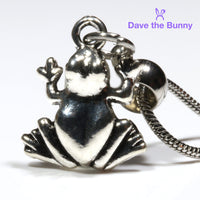 Frog Gifts for Women - 100% Stainless Steel Snake Chain with Cute Frog Stuff and Frog Necklace Cute Stuff for Teen Girls Accessories for Teen Girls and Cool Stuff for Teens nice Frog Jewelry for Women