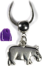 Dave The Bunny Hippo Necklace for Women and Men - A Great Animal Necklace for women and Men