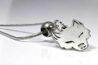Wolf Necklace - Wolf Stuff for Women and Men - Great Wolves Gifts for Men and Women - A Wolf Necklace for Men and a Wolf Necklace for Women - A Great Wolf Head Necklace or Wolf Jewelry or Wolf Pendant