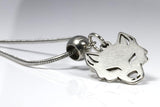 Wolf Necklace - Wolf Stuff for Women and Men - Great Wolves Gifts for Men and Women - A Wolf Necklace for Men and a Wolf Necklace for Women - A Great Wolf Head Necklace or Wolf Jewelry or Wolf Pendant