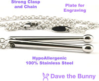 Drumstick Necklace for Men | Drummer Gifts Women Stainless Steel Pendant Necklace Charm Jewelry