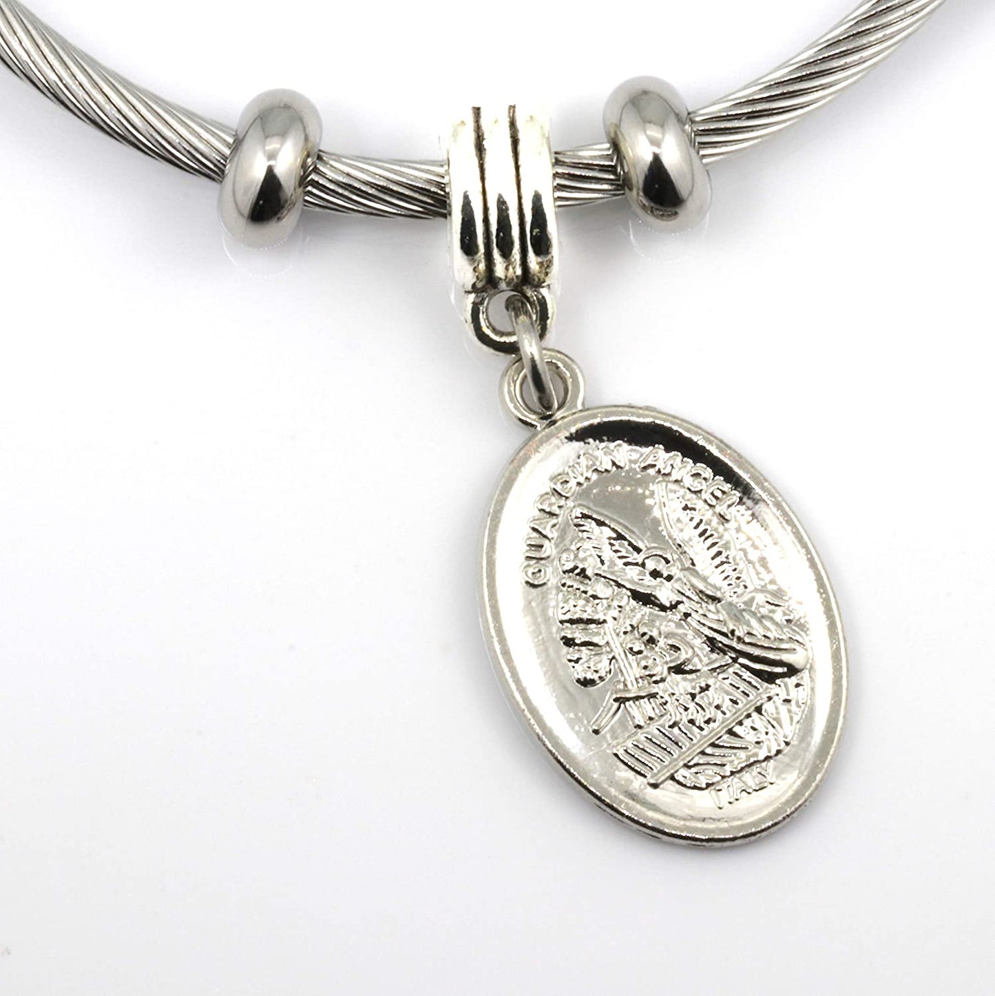 San Miguel Arcangel | St Michael Gifts of Saint Michael Bracelet Archangel Michael Protection for Police Officers and Fire Fighters as The Patron Saint Michael for Protection of The St Michael Angel