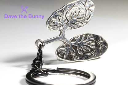 Respiratory Therapist Gifts Lungs - Lung Keychain or RT Keychain with a Lung Keychain Anatomy or Breathe Key Chain Great Respiratory Therapist Bulk gifts for Respiratory Care Week Gifts