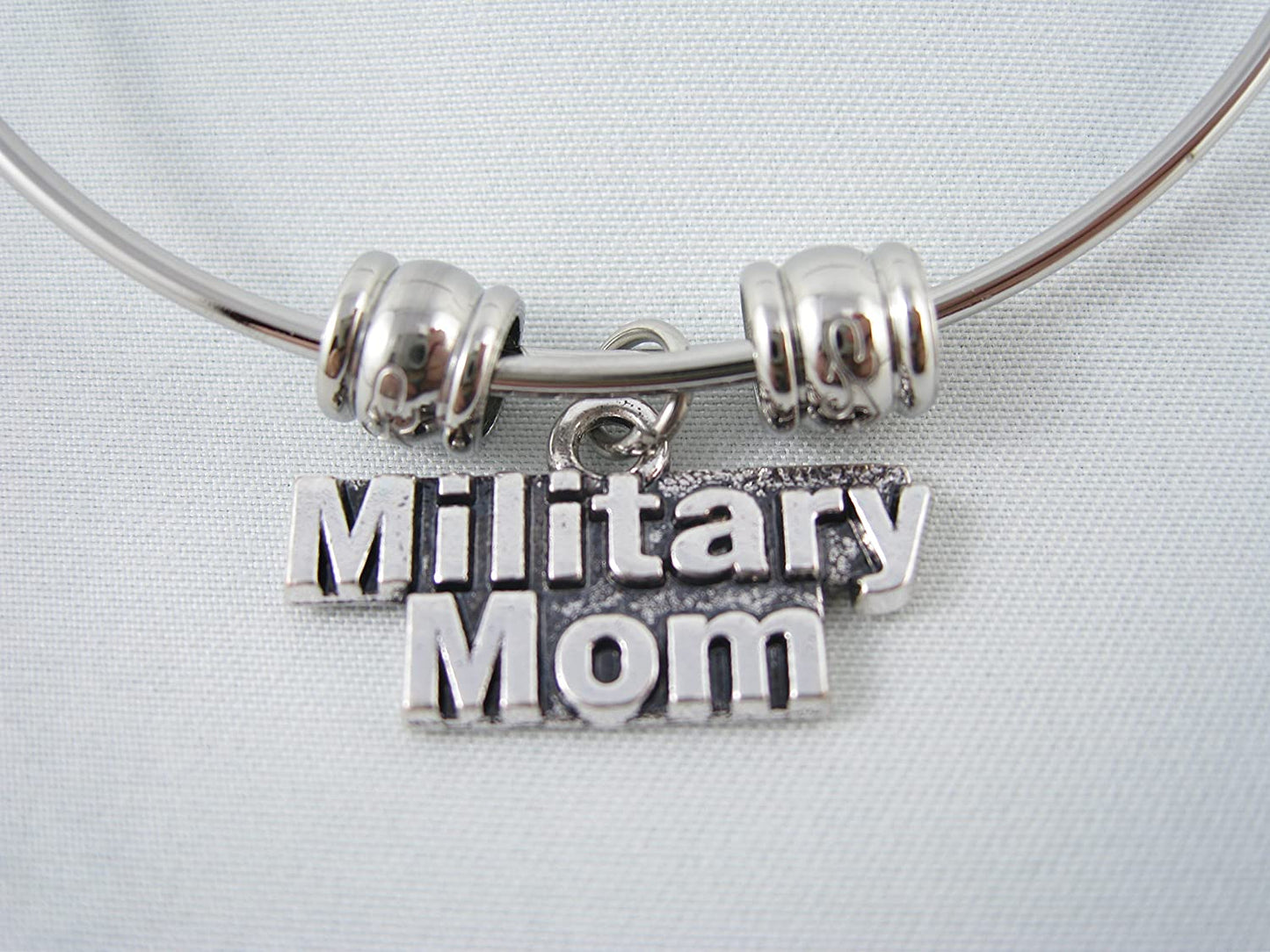 Emerald Park Jewelry Military Mom Bangle