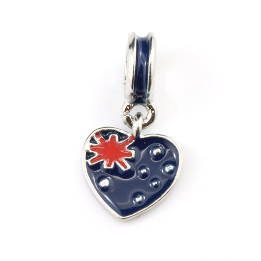 Australian Flag on Heart