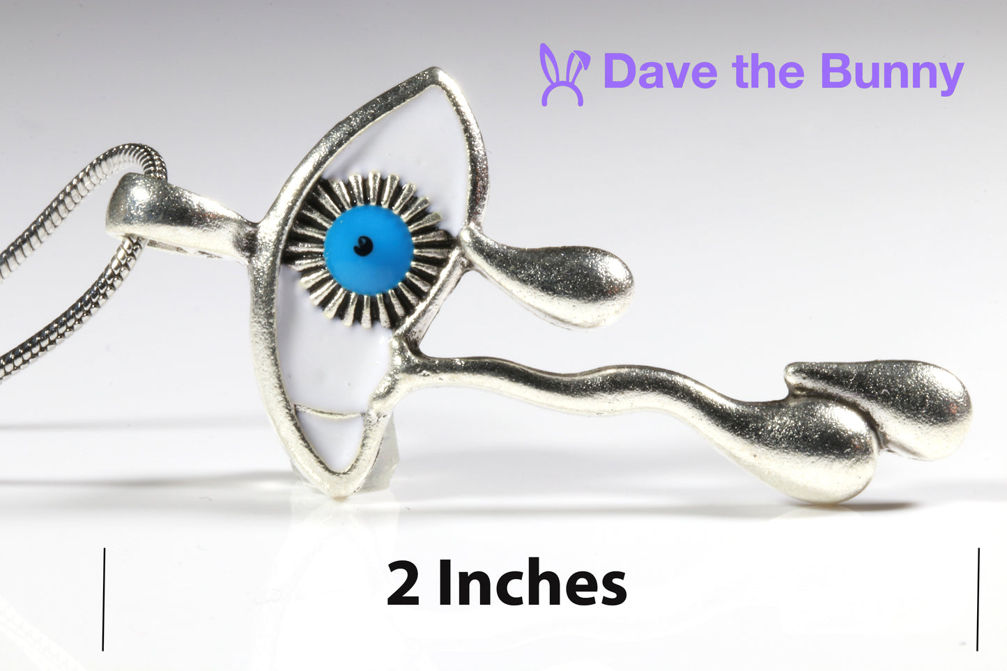 Evil Eye Pendant with Tears