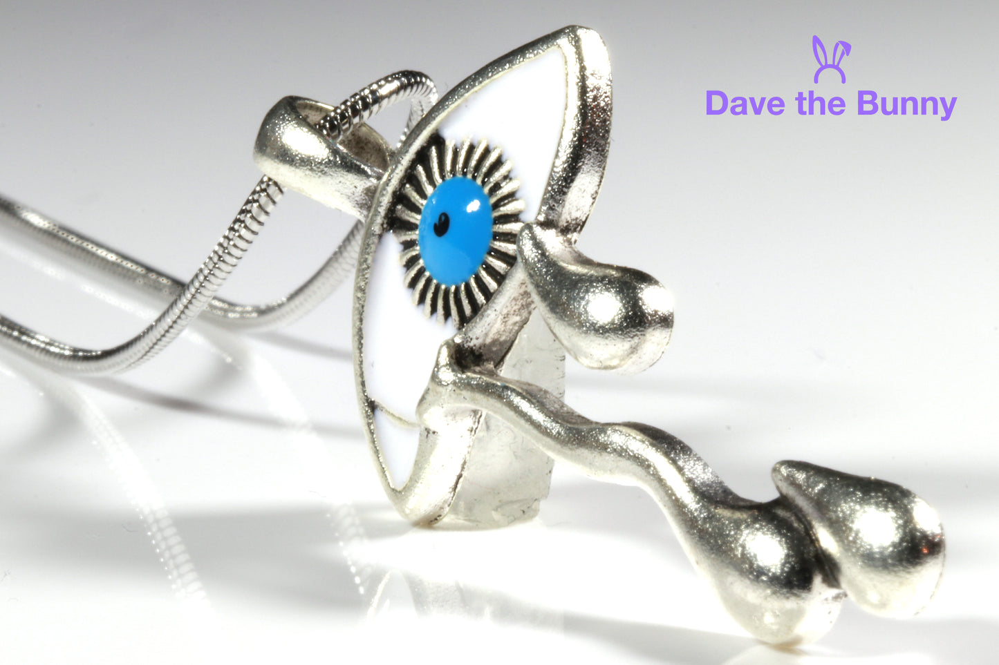 Evil Eye Pendant with Tears