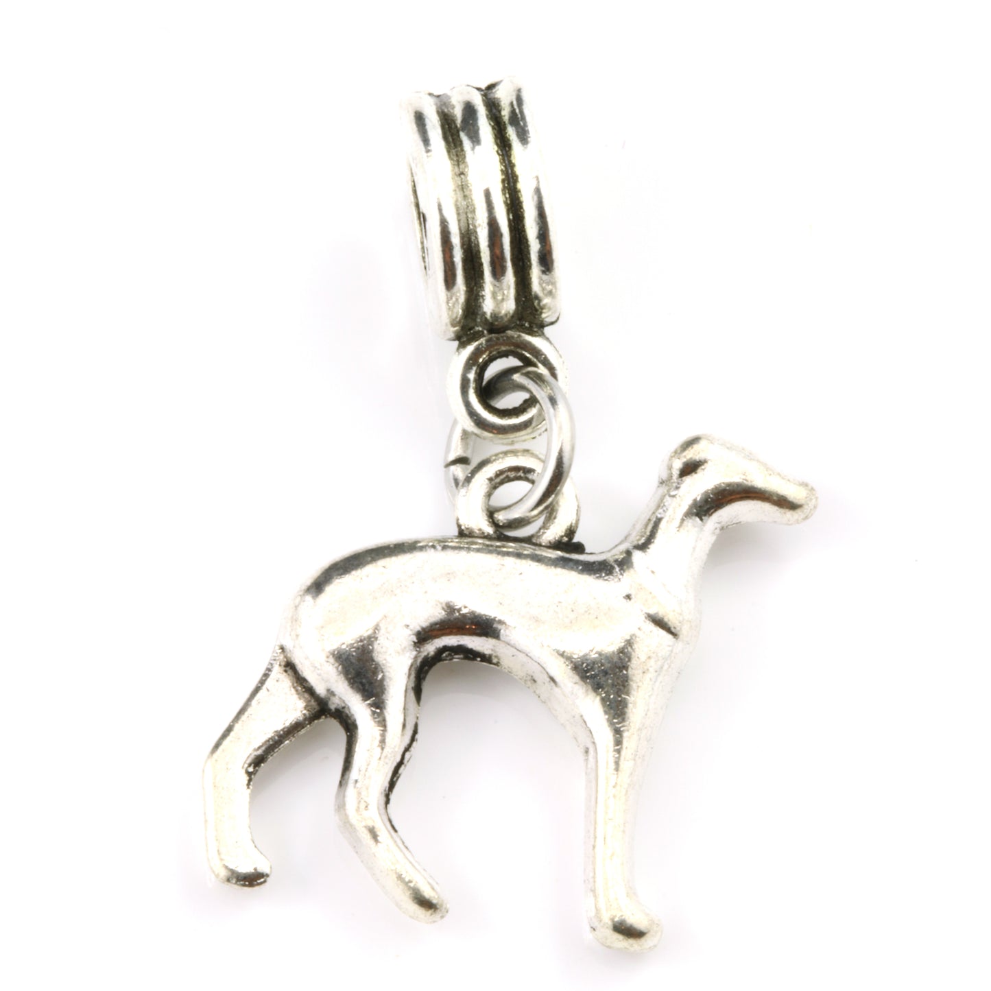 Greyhound Dog Charm