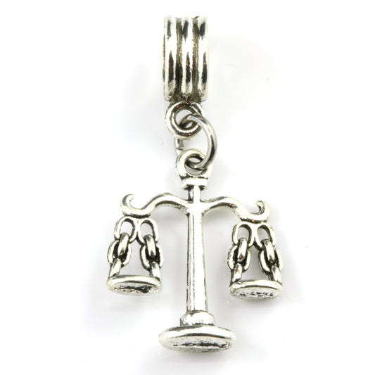 Justice Scales Charm
