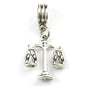 Justice Scales Charm
