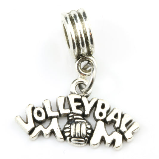 Volleyball Mom Charm
