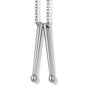 Drumstick Necklace for Men | Drummer Gifts Women Stainless Steel Pendant Necklace Charm Jewelry