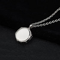 Snare Drum Necklace | Drumming Charm Stainless Steel Chain Necklace