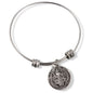 St Benedict Bracelet | Medal San Benito Religious Jewelry Bracelet Bangle